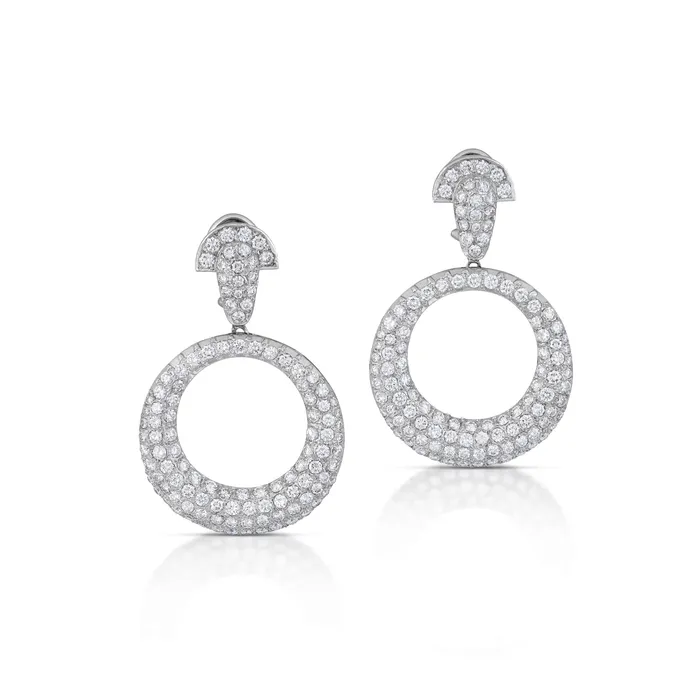 1000 Carat Pave Diamond Door Knocker Earrings Stephen Silver Fine Jewelry Earrings 1000 Carat Pave Diamond Door Knocker Earrings Stephen Silver Fine Jewelry Earrings