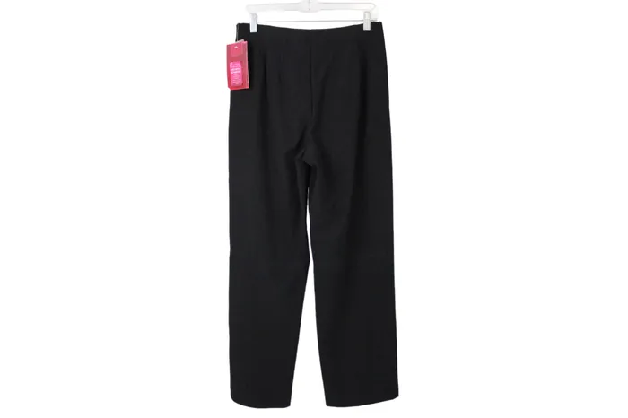212 Collection NEW 212 Collection Stretch Black Trousers 6 Short Rings