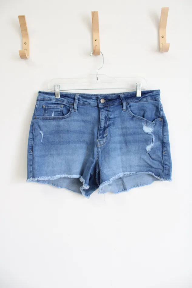 ana Earrings ana Mid Rise Shortie Short 35 Inseam Shorts 16
