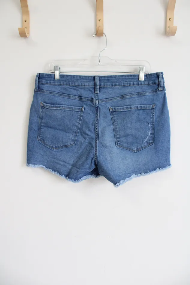 ana Earrings ana Mid Rise Shortie Short 35 Inseam Shorts 16
