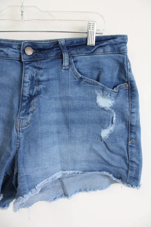 ana Earrings ana Mid Rise Shortie Short 35 Inseam Shorts 16