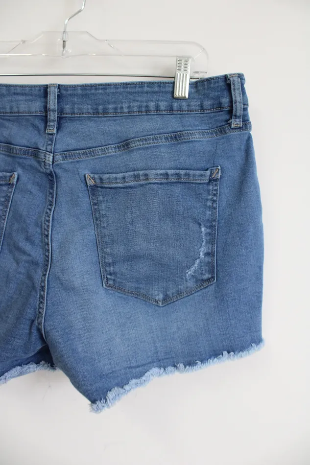 ana Earrings ana Mid Rise Shortie Short 35 Inseam Shorts 16