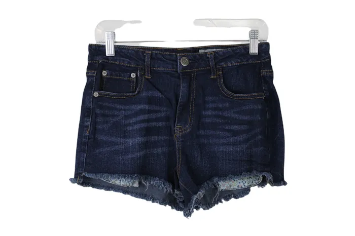 Aeropostale High Waisted Shorty Shorts 8 Aeropostale Earrings