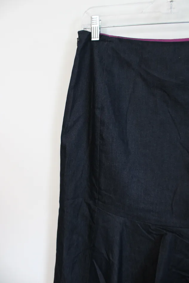 Apostrophe Earrings Apostrophe Denim Pink Pencil Skirt 10