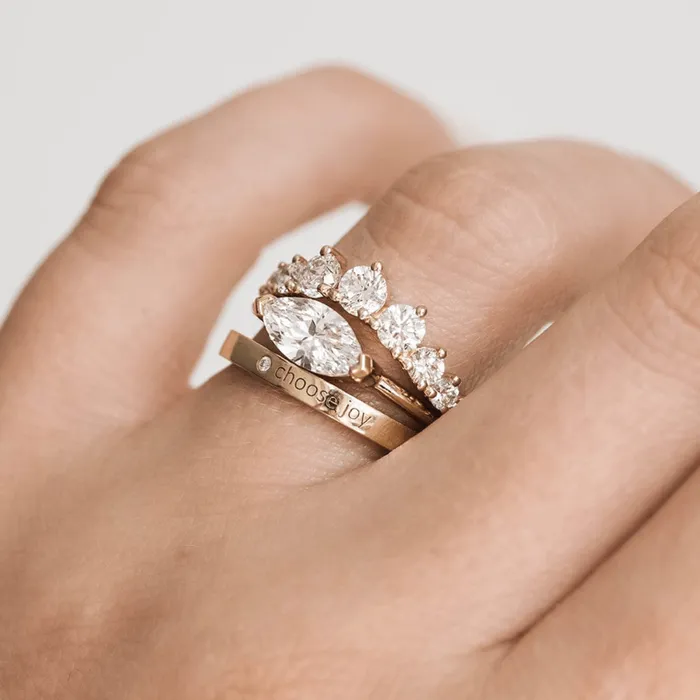 Arched Diamond Band Lab Grown Consider Bridal Rings Arched Diamond Band Lab Grown Consider Bridal Rings