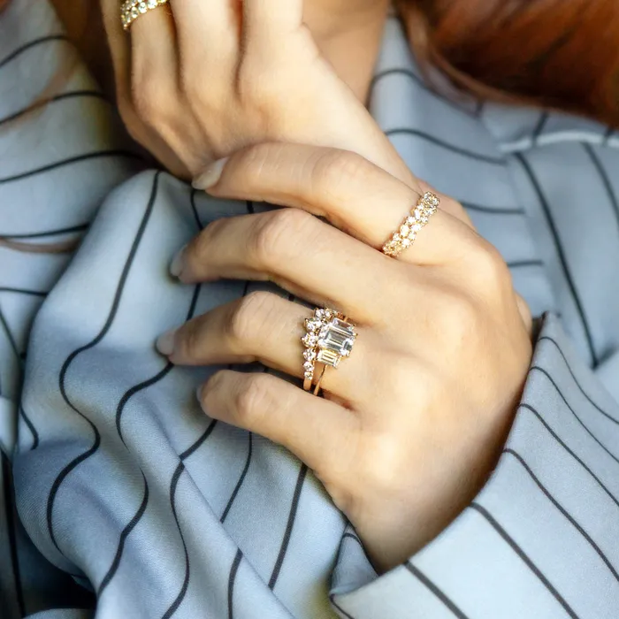 Arched Diamond Band Lab Grown Consider Bridal Rings Arched Diamond Band Lab Grown Consider Bridal Rings