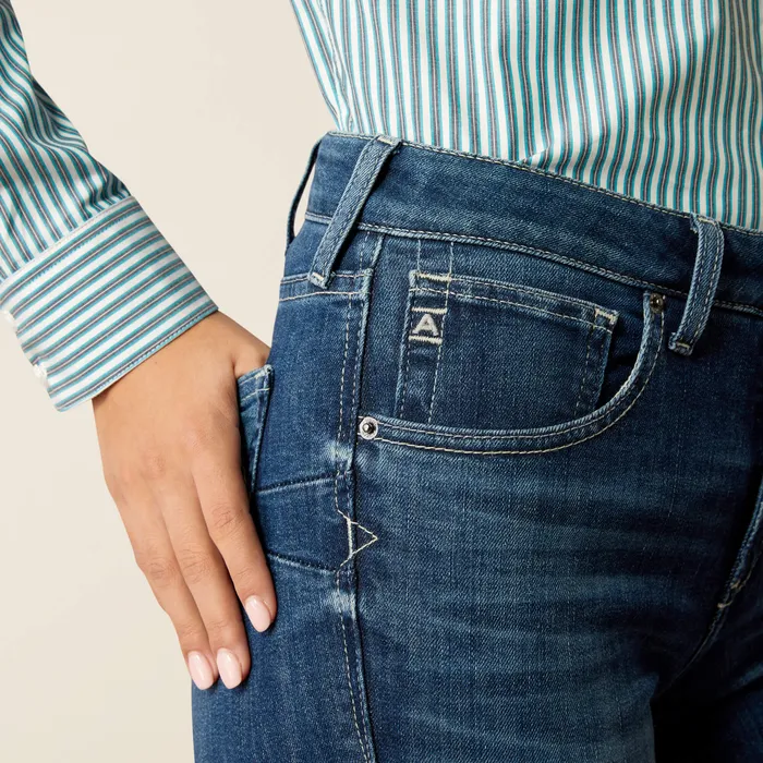 ARIAT CLOTHING Rings ARIAT WOMENS HIGH RISE LYDIA BOOT CUT JEANS PORTLAND