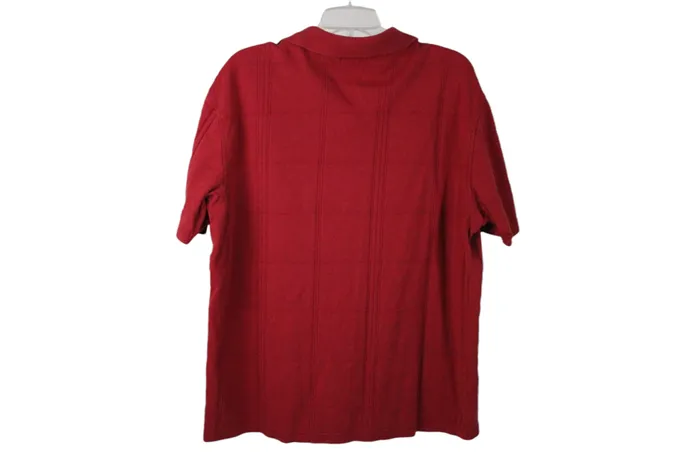 Axcess Earrings Axcess Red Polo Shirt XL