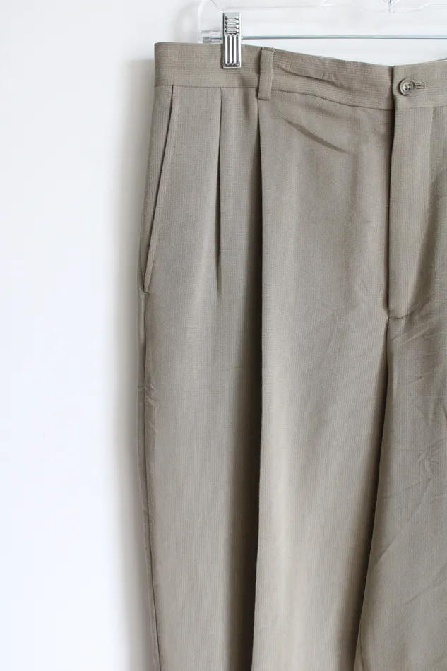 Axcess Earrings Axcess Tan Trouser Pant 36X34