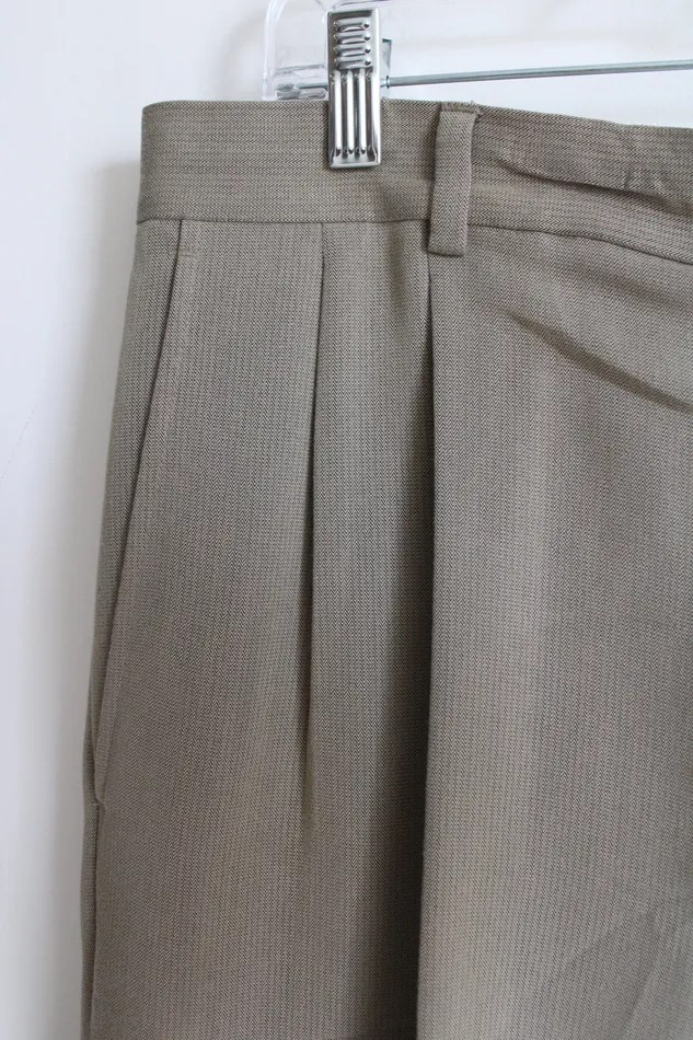 Axcess Earrings Axcess Tan Trouser Pant 36X34