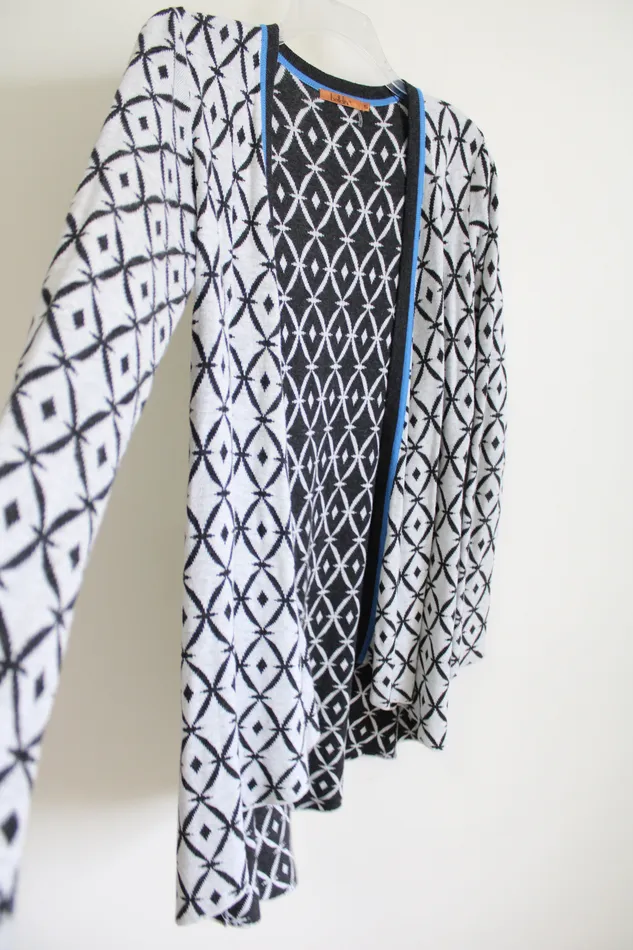 Belldrini Rings Belldini White Gray Cardigan S
