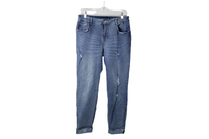 Blue Age Distressed Jeans 13 Blue Age Rings