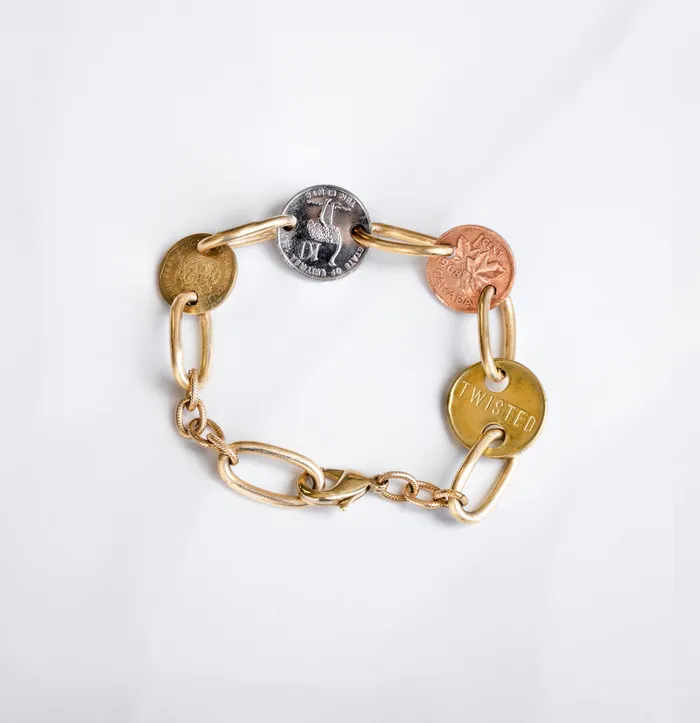 Bracelets EURO Bracelet Twisted Silver