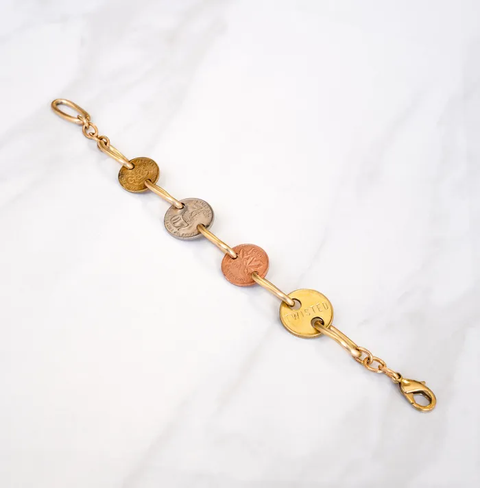 Bracelets EURO Bracelet Twisted Silver