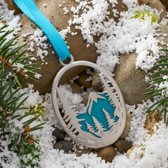 Chadds Ford Jewelry Rings Snowy Forest Mountain Ornament