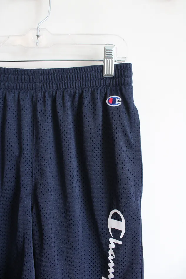 Champion Earrings Champion Navy Basketball Shorts Youth XL 1820