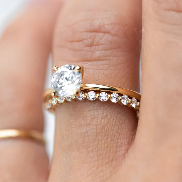 Consider Bridal Rings Pepper Band Earth Mined