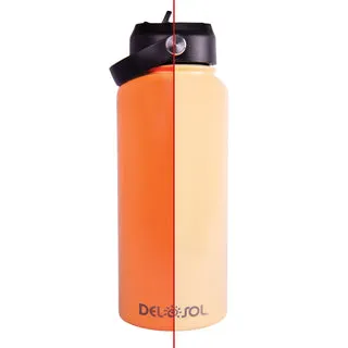 Del Sol Yellow to Orange ColorChanging Water Bottle 32 oz DELSOL Earrings