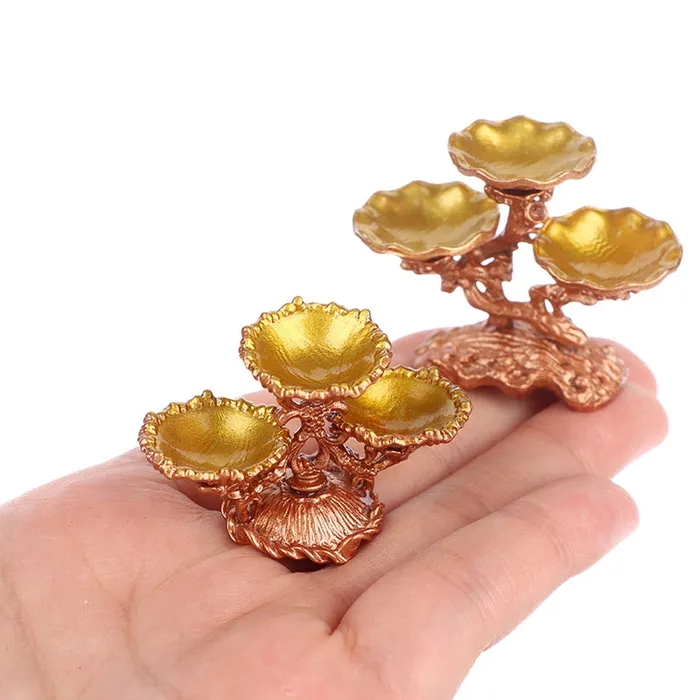 Dessert Fruit or Cake Stand Dollhouse 112 scale Accessory DSERS Earrings