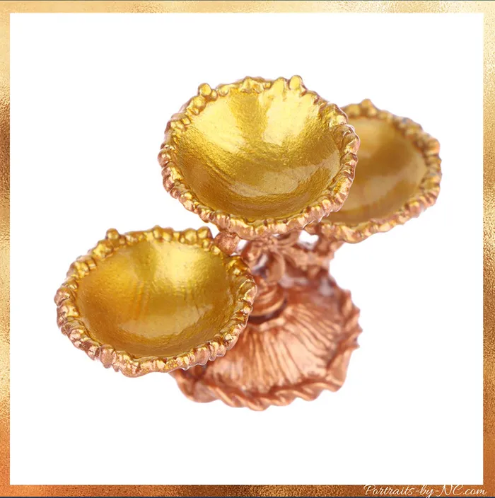 Dessert Fruit or Cake Stand Dollhouse 112 scale Accessory DSERS Earrings