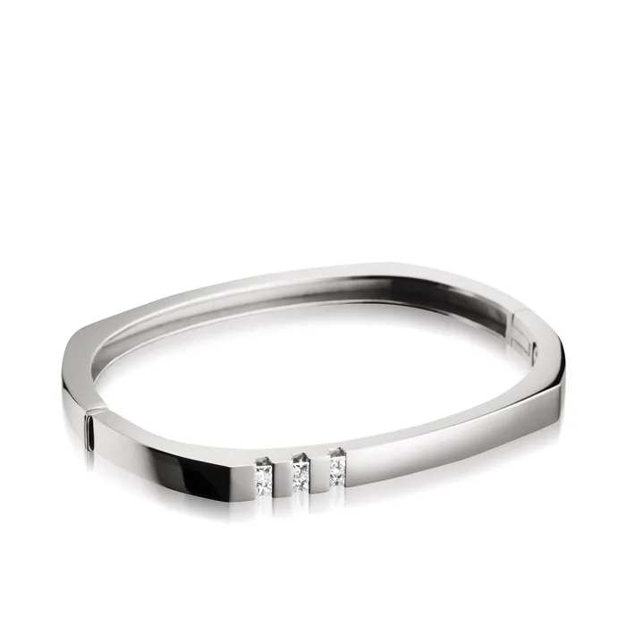 Devotion Hinged Diamond Bracelet John Atencio Bracelets