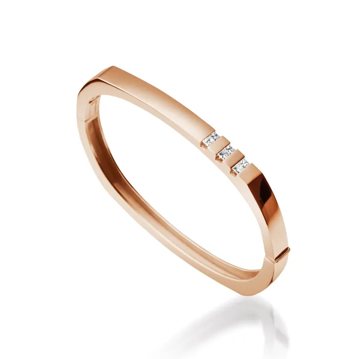 Devotion Hinged Diamond Bracelet John Atencio Bracelets