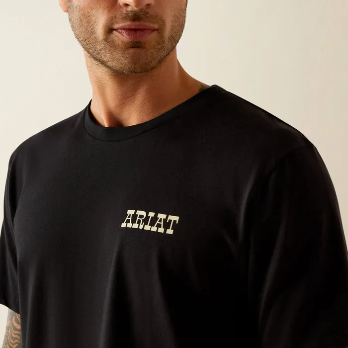 Earrings ARIAT MENS SHORT SLEEVE BULL TSHIRT ARIAT MENS CLOTHING