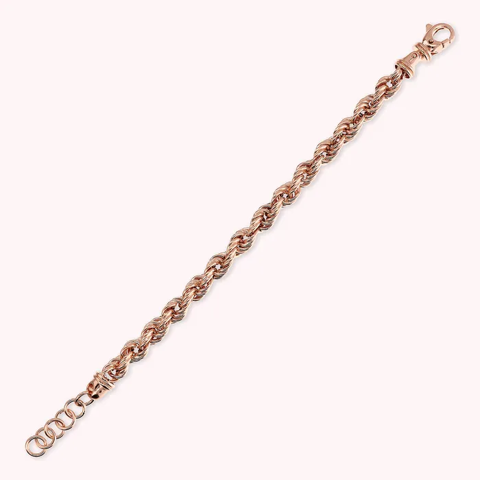 Earrings Bronzallure Bracciale Catena Corda
