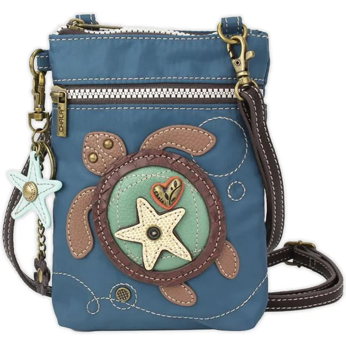 Earrings CHALAGROUP Chala Sea Turtlethemed Crossbody Cellphone Purse