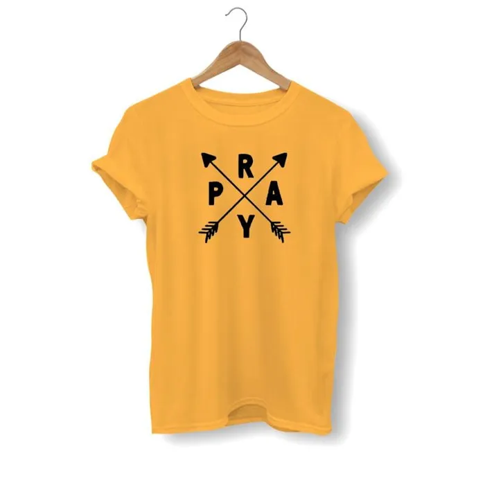Earrings Christian TShirt br Pray Arrows Lords Guidance
