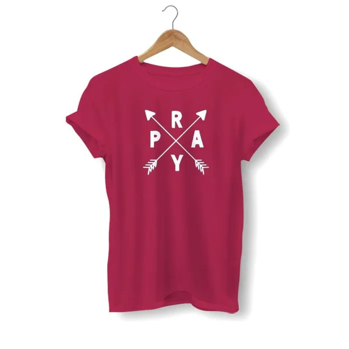 Earrings Christian TShirt br Pray Arrows Lords Guidance