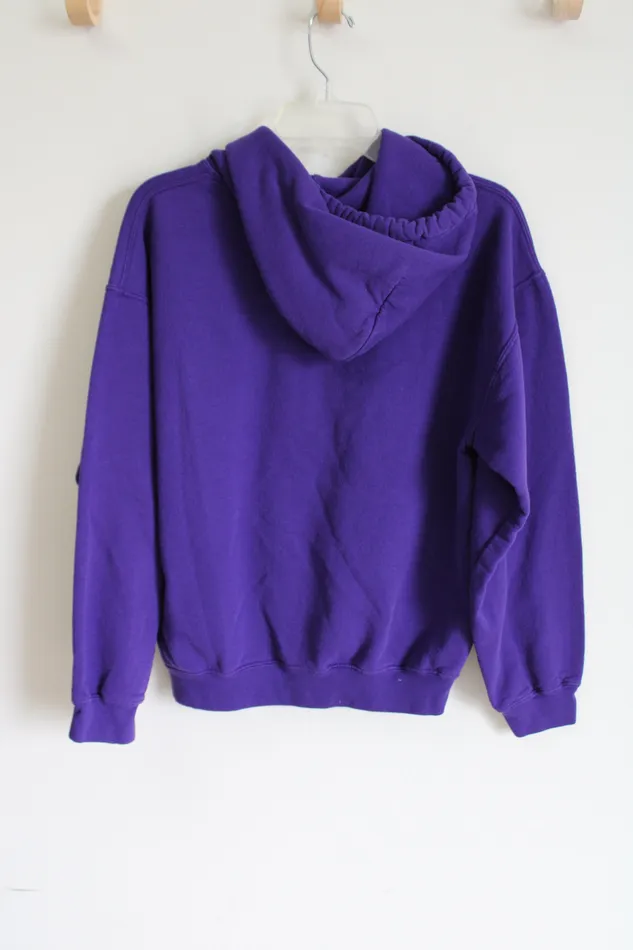 Earrings Gildan Gildan Purple Hoodie M