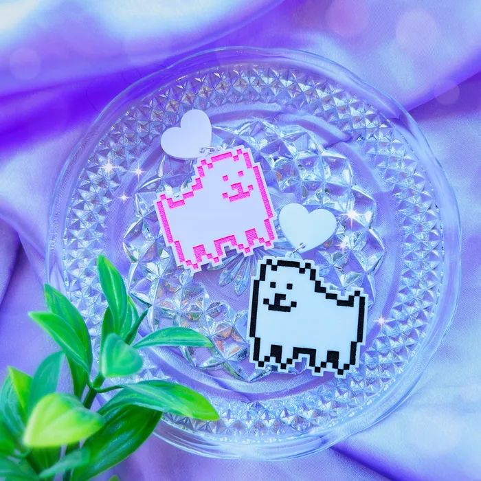 Earrings KGF Jewelry Annoying Dog Acrylic Earrings Keychain Pin