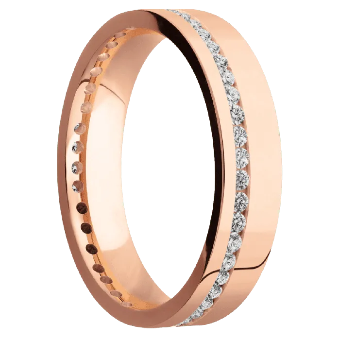 Earrings Lashbrook 14K Rose Gold Polish Finish