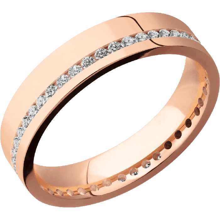 Earrings Lashbrook 14K Rose Gold Polish Finish
