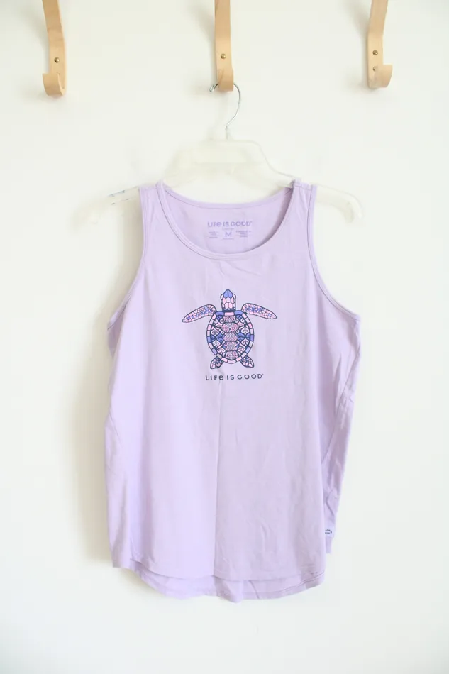 Earrings Life Is Good Life Is Good Purple Turtle Tank Top M