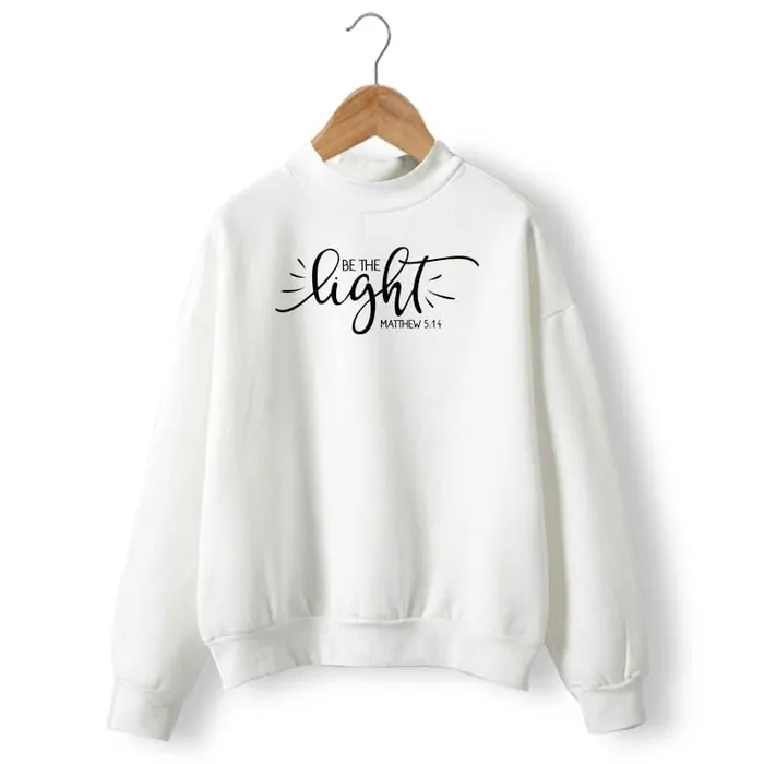 Earrings Lords Guidance Christian Sweatshirt br Matthew 514