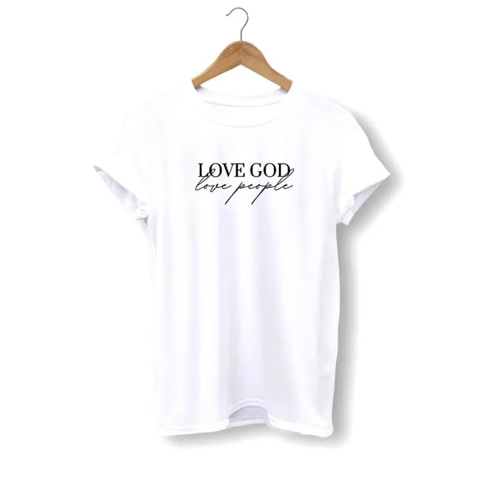 Earrings Lords Guidance Christian TShirt br Love God Love People