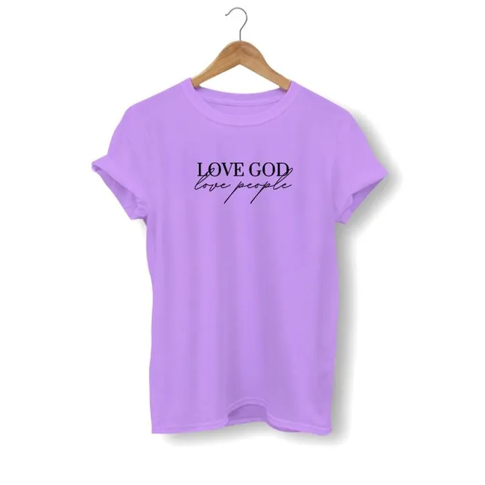 Earrings Lords Guidance Christian TShirt br Love God Love People