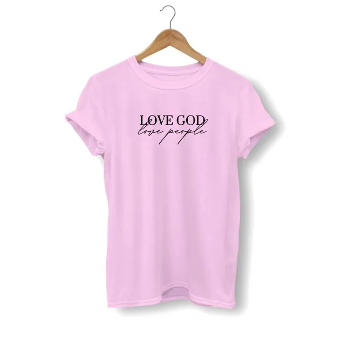Earrings Lords Guidance Christian TShirt br Love God Love People