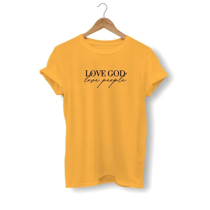 Earrings Lords Guidance Christian TShirt br Love God Love People