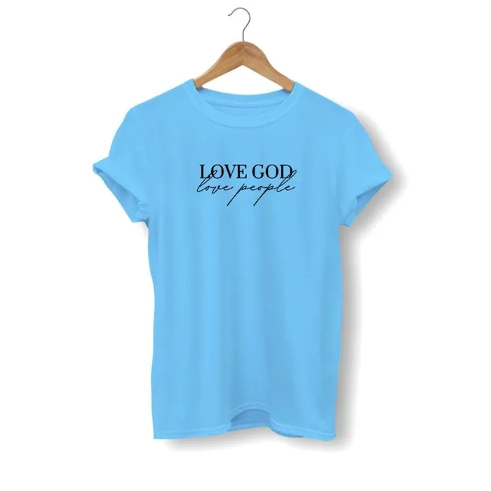 Earrings Lords Guidance Christian TShirt br Love God Love People