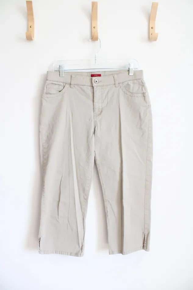 Earrings Merona Merona Stretch Khaki Capri Pants 6