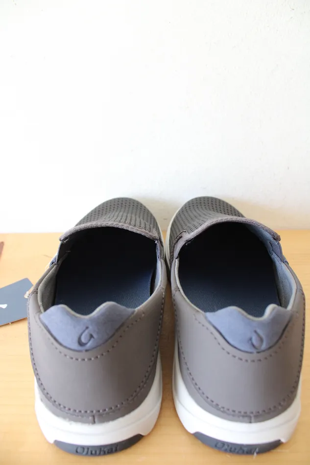 Earrings OluKai NEW OluKai Laeahi Gray SlipOn Shoes Size 8