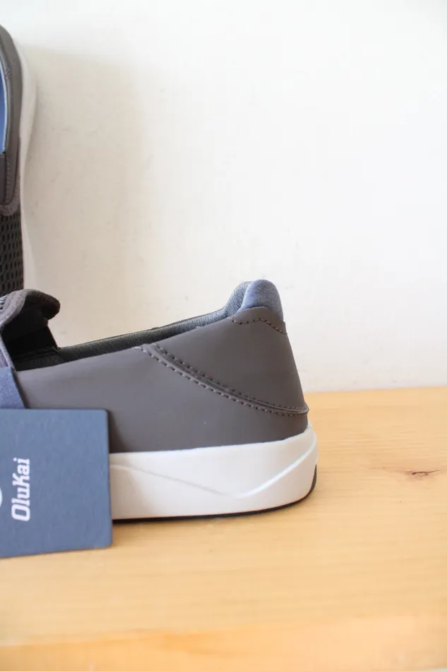 Earrings OluKai NEW OluKai Laeahi Gray SlipOn Shoes Size 8