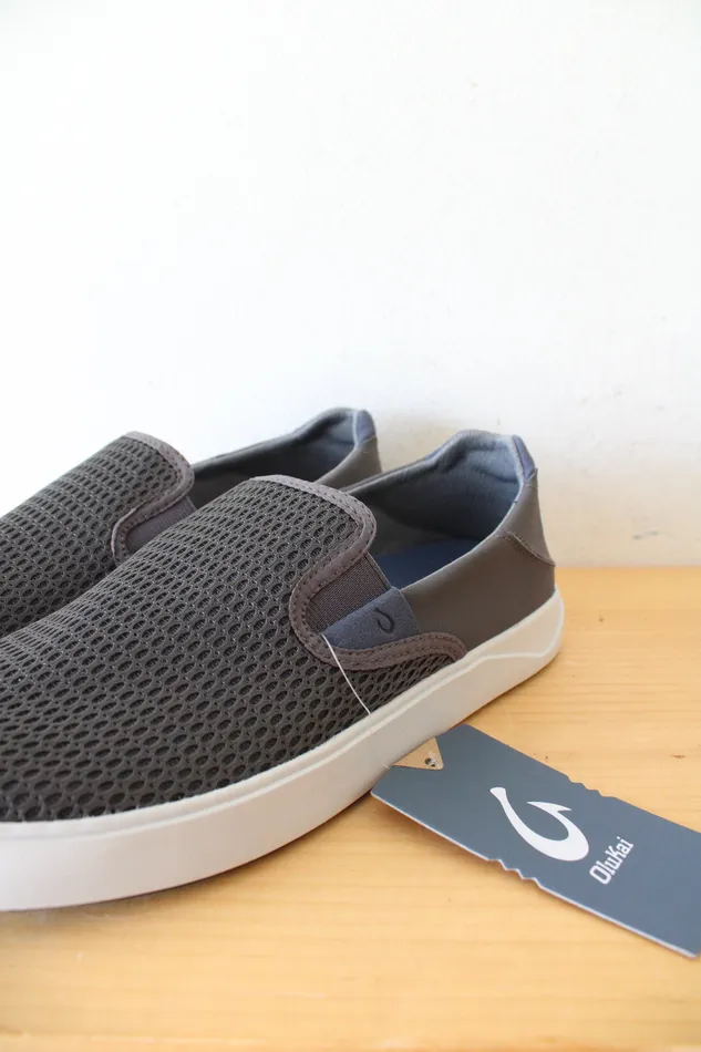 Earrings OluKai NEW OluKai Laeahi Gray SlipOn Shoes Size 8