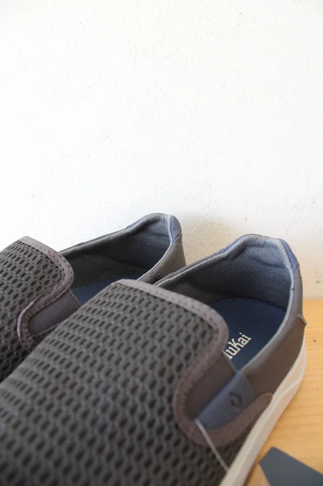Earrings OluKai NEW OluKai Laeahi Gray SlipOn Shoes Size 8