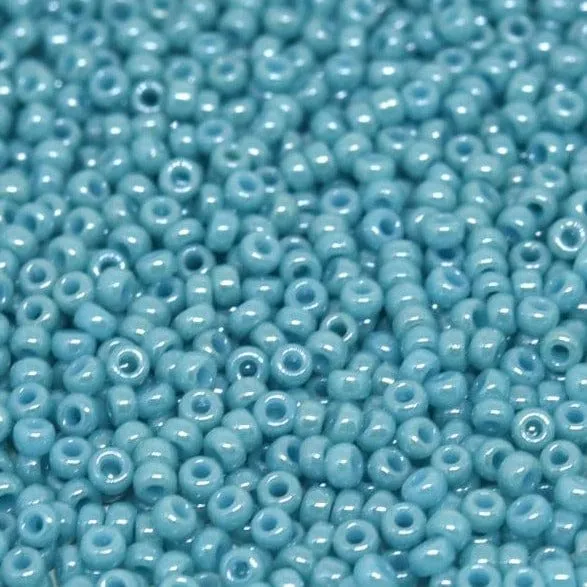 Earrings Peppy Beads Miyuki Seed Beads 110 Opaque Turquoise Green Luster 2470 Earrings Peppy Beads Miyuki Seed Beads 110 Opaque Turquoise Green Luster 2470