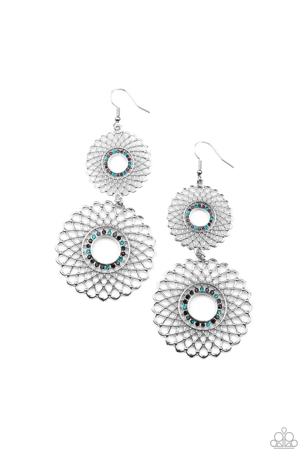 Earrings Regal Roulette Mutli Paparazzi Accessories