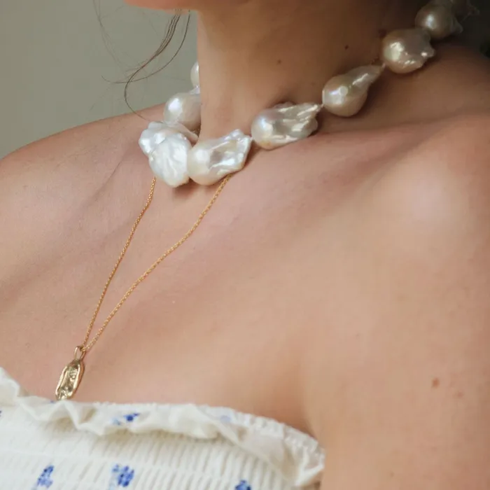 Earrings Siren Song Baroque Pearl Collar COMMON ERA